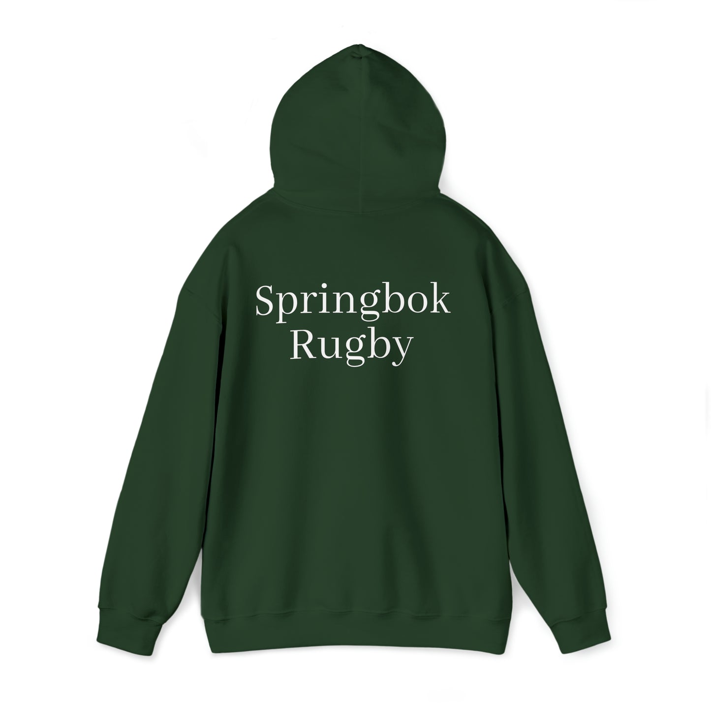 Springbok RWC photoshoot - dark hoodies