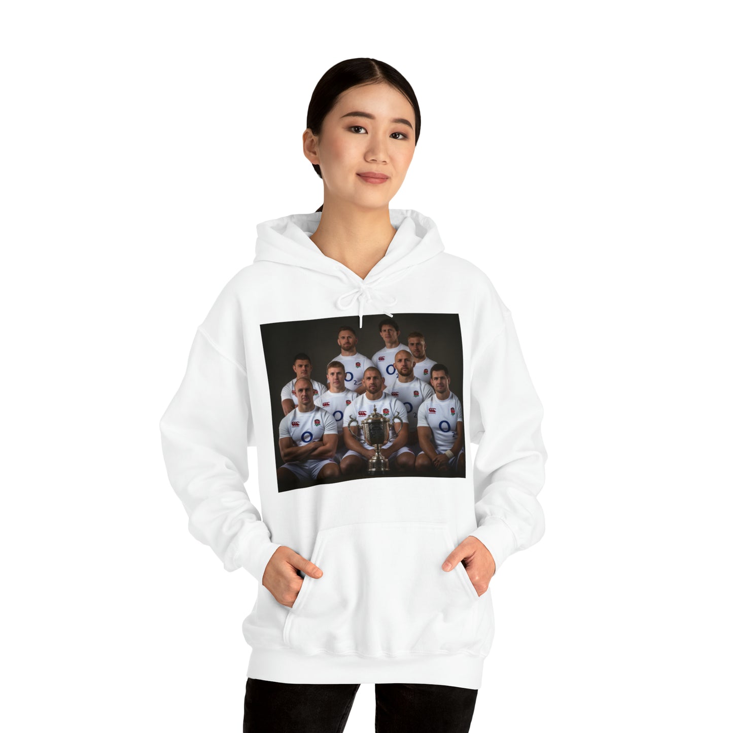 England World Cup Photoshoot - light hoodies