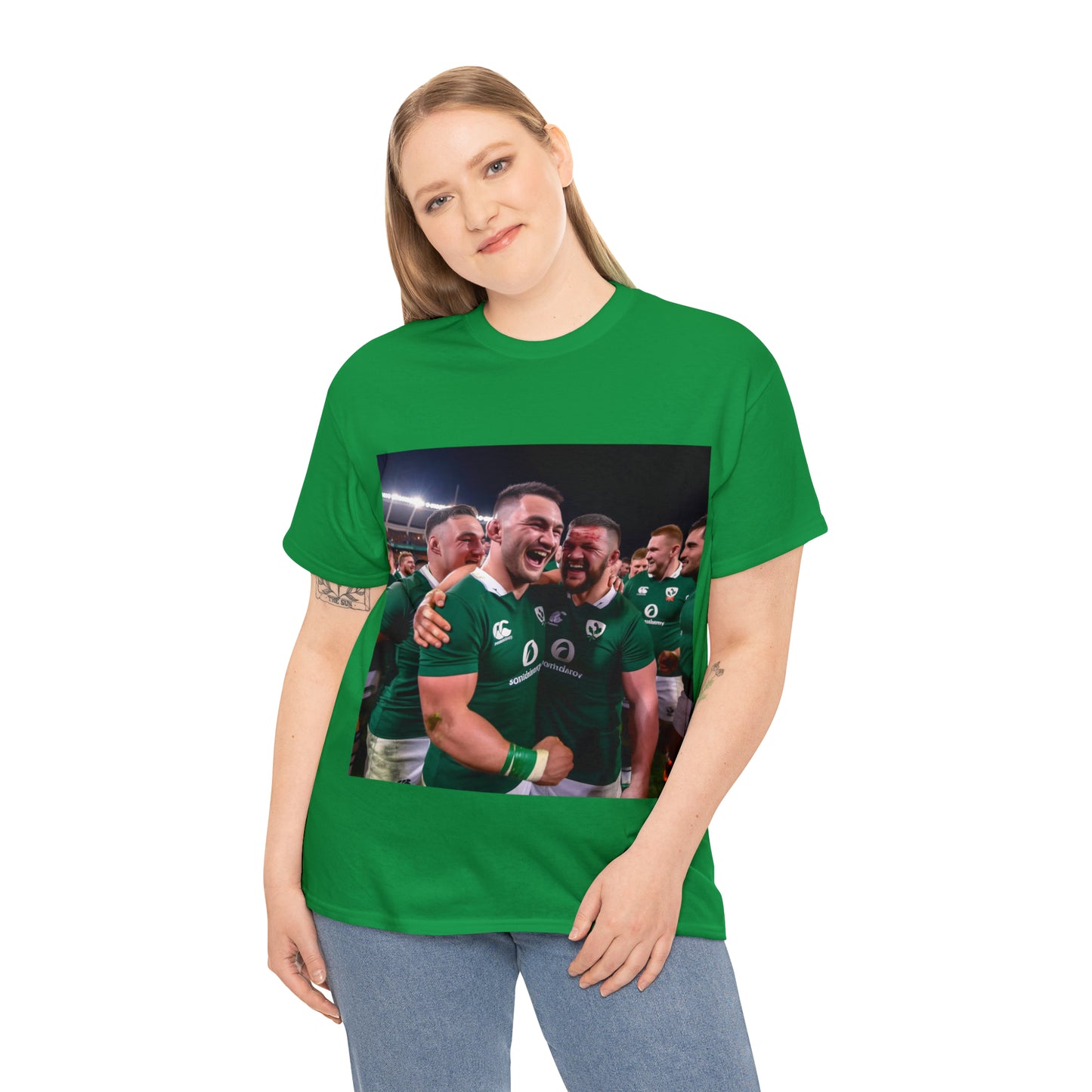 Post Match Ireland - dark shirts