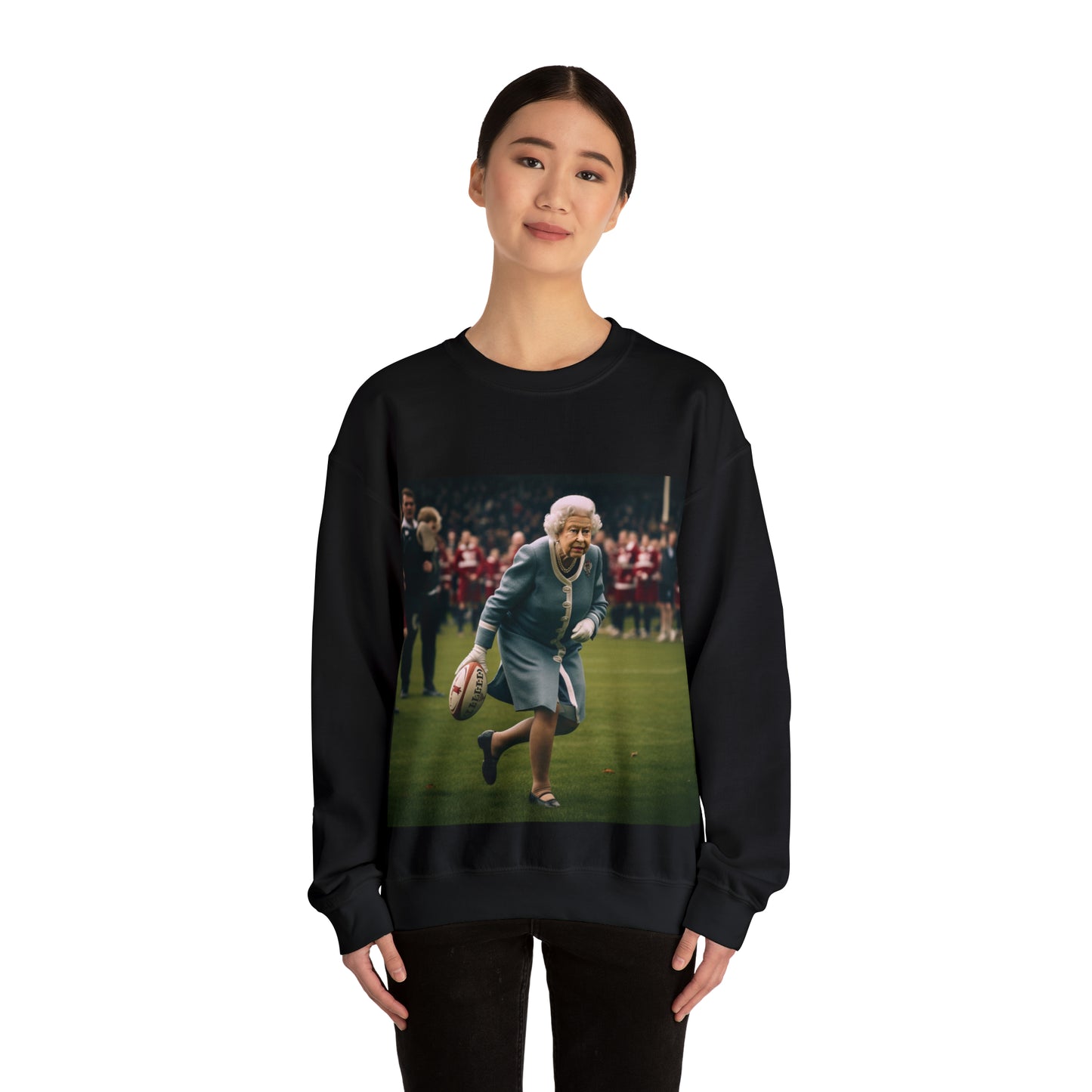 The Queen - black sweatshirt