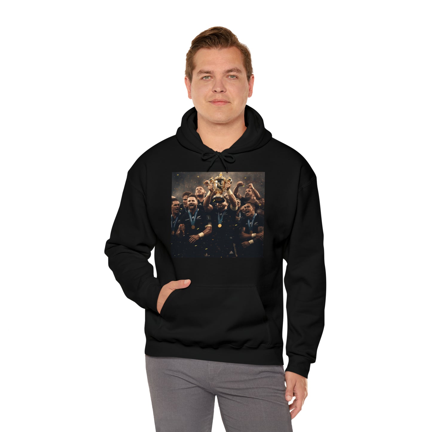 All Blacks World Cup Winners - black hoodie