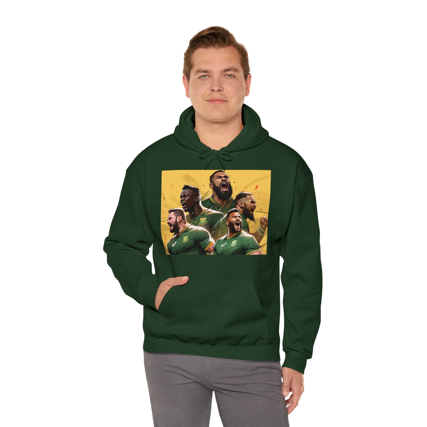 Springboks Celebrating - dark hoodies