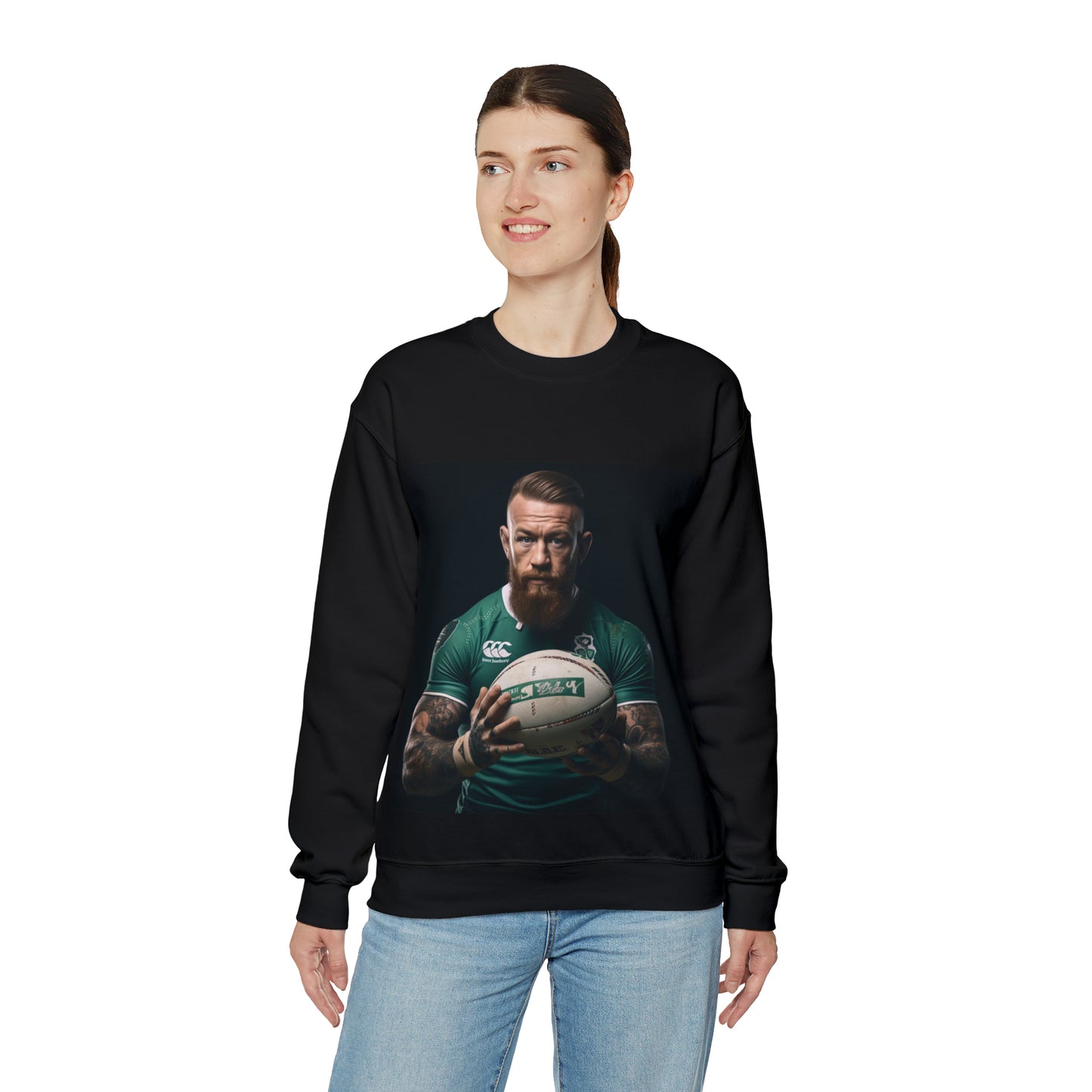 Serious Conor - black sweatshirt