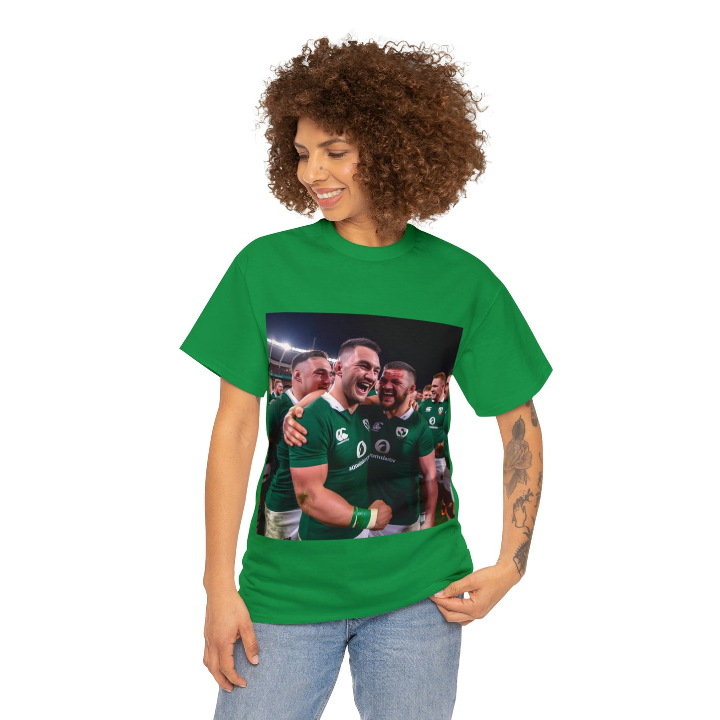 Post Match Ireland - dark shirts