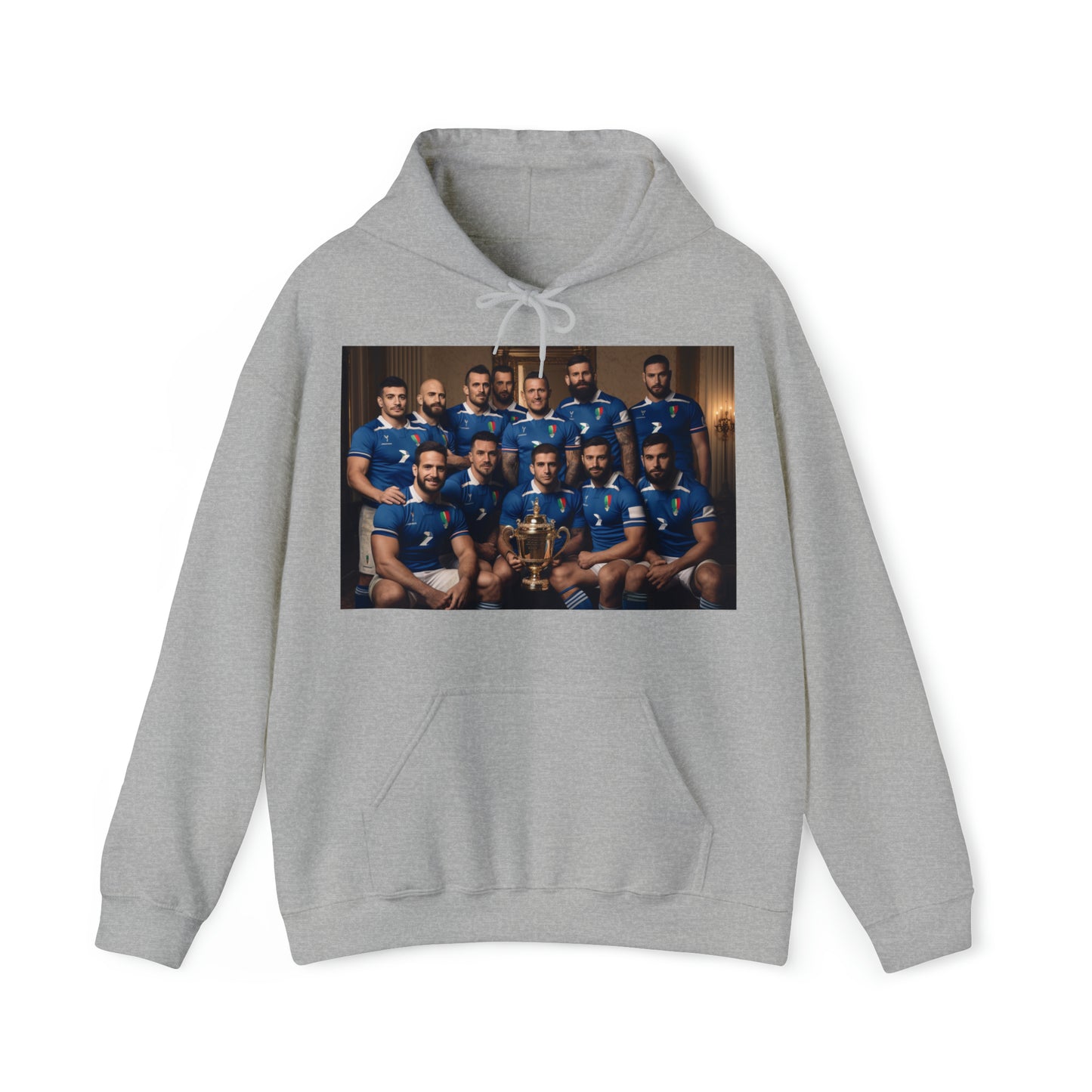 Italy World Cup photoshoot - light hoodies