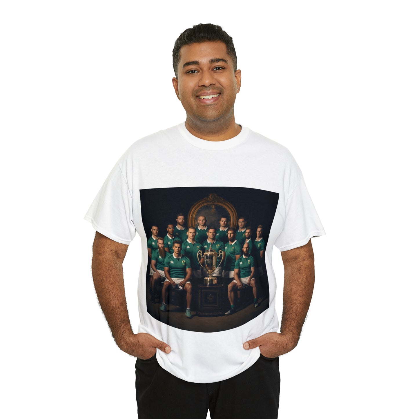 Ireland World Cup photoshoot - light shirts