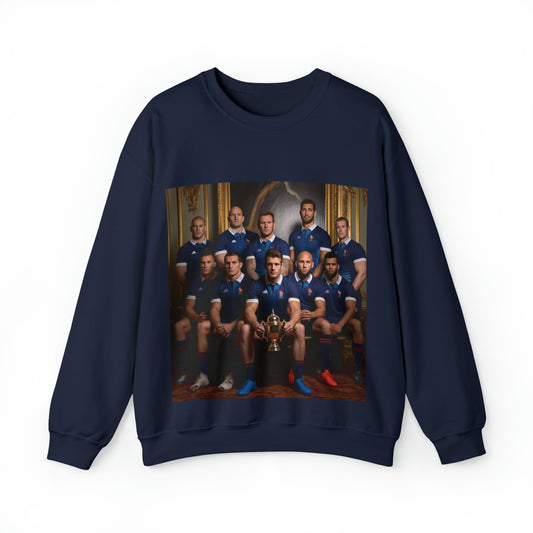 France World Cup Photoshoot - dark sweatshirts