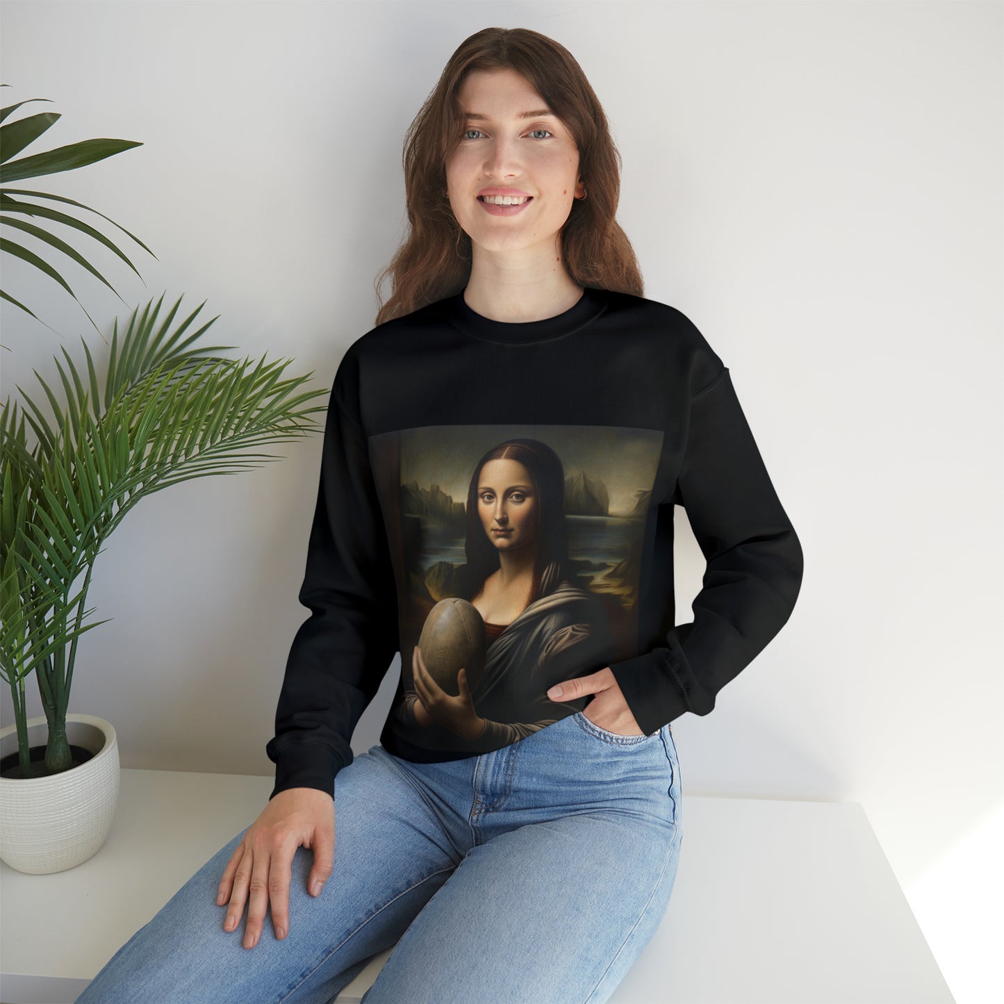 Mona Lisa Rugby - black sweatshirts
