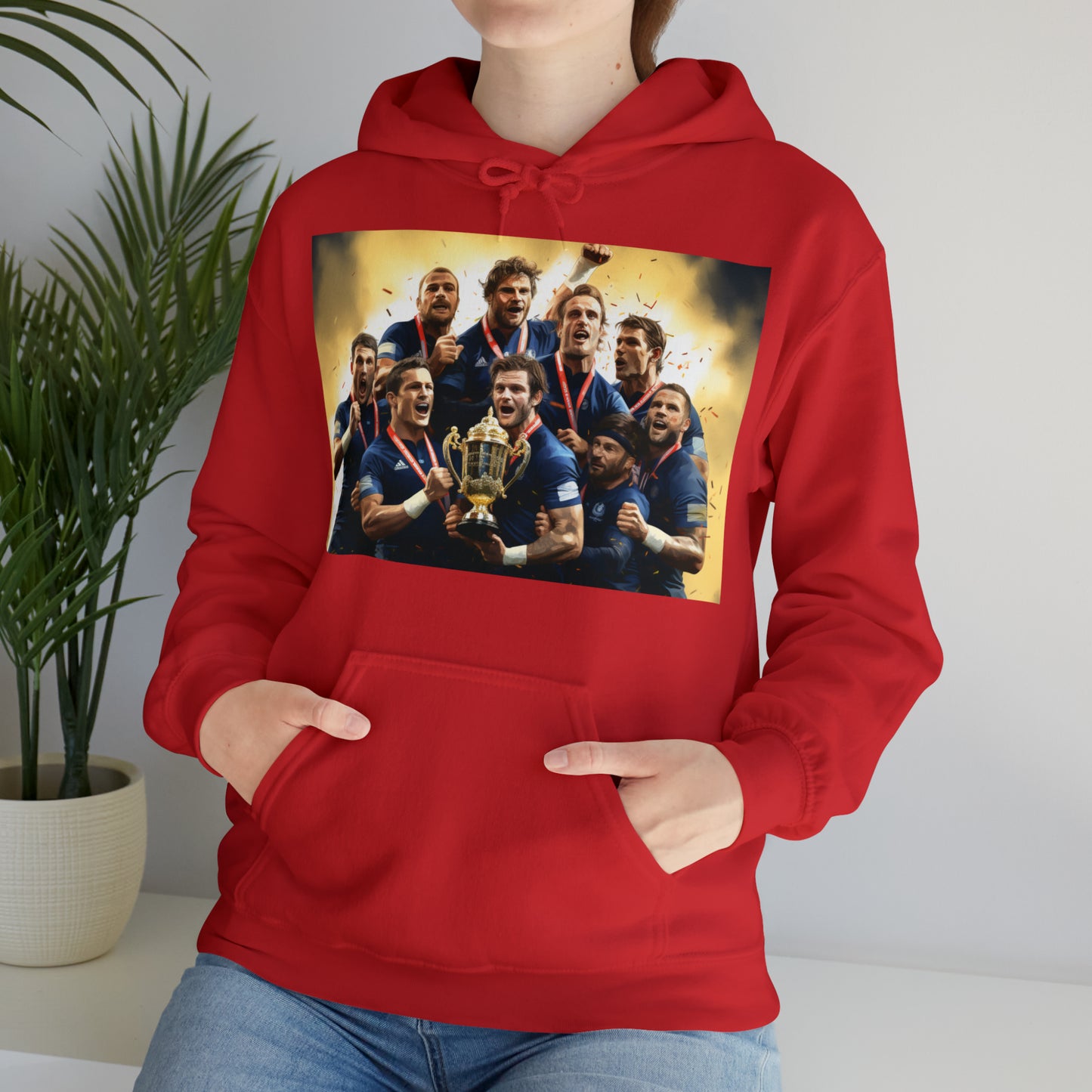 France Winning RWC 2023 - dark hoodies