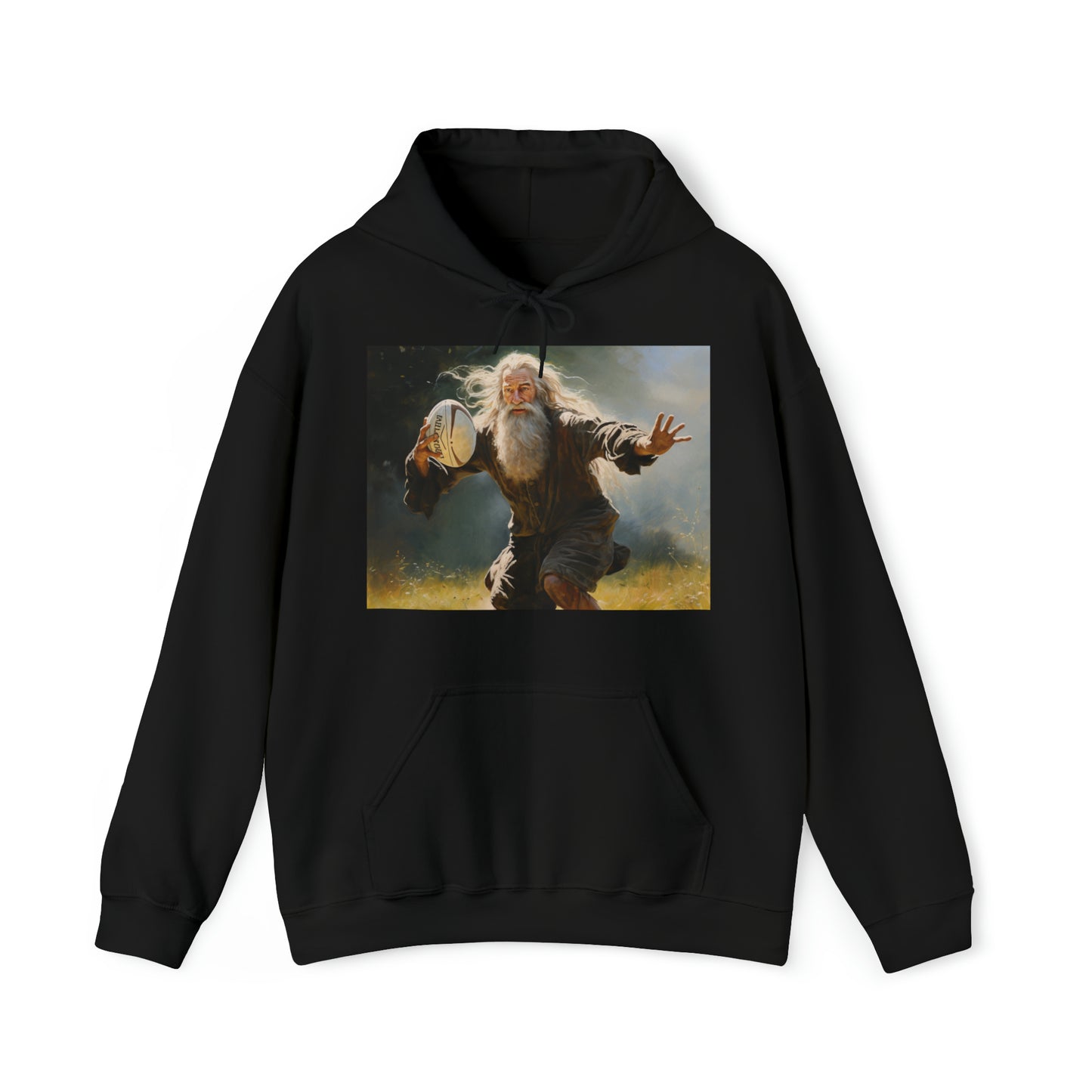 Rugby Gandalf - black hoodie