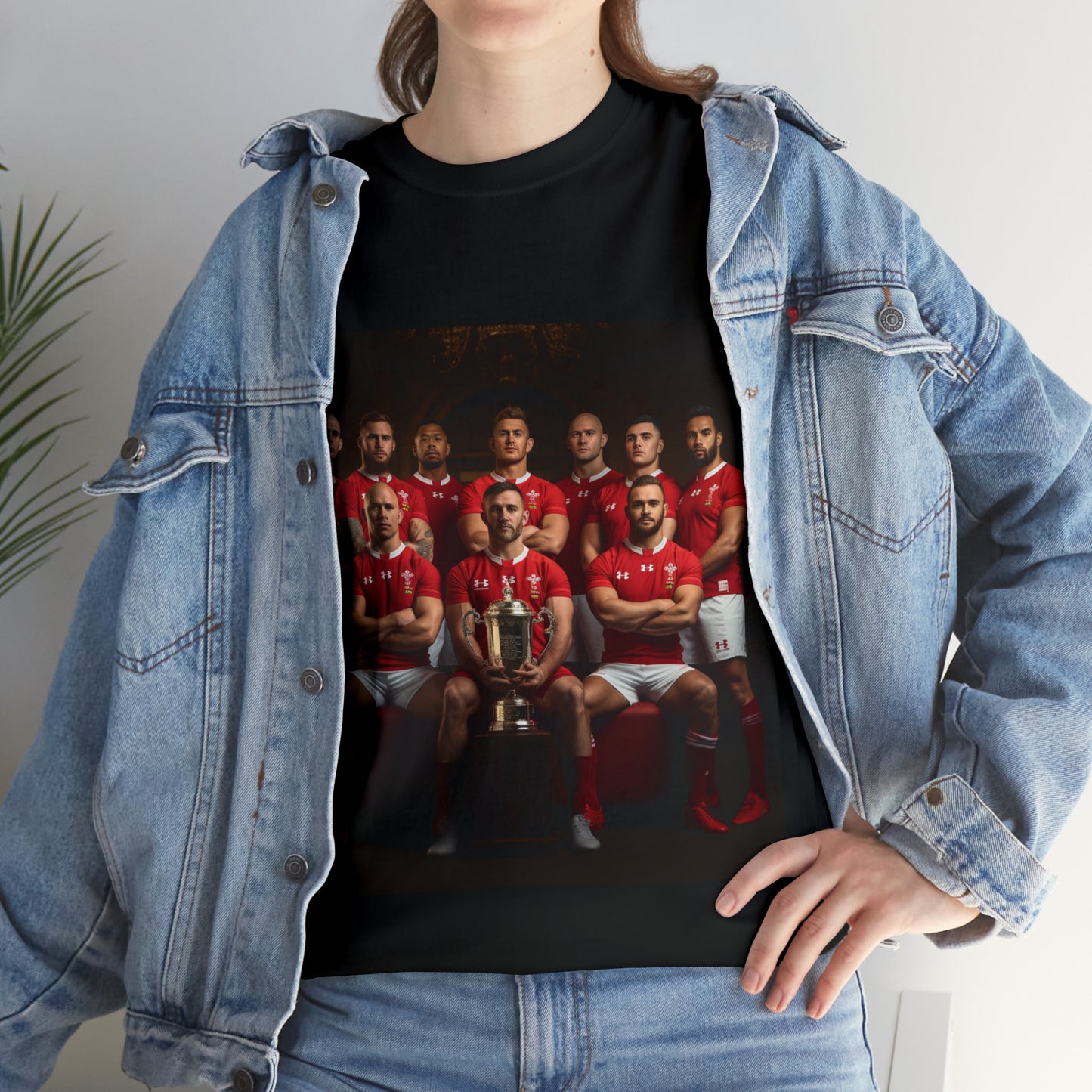 Wales RWC Photoshoot - dark shirts