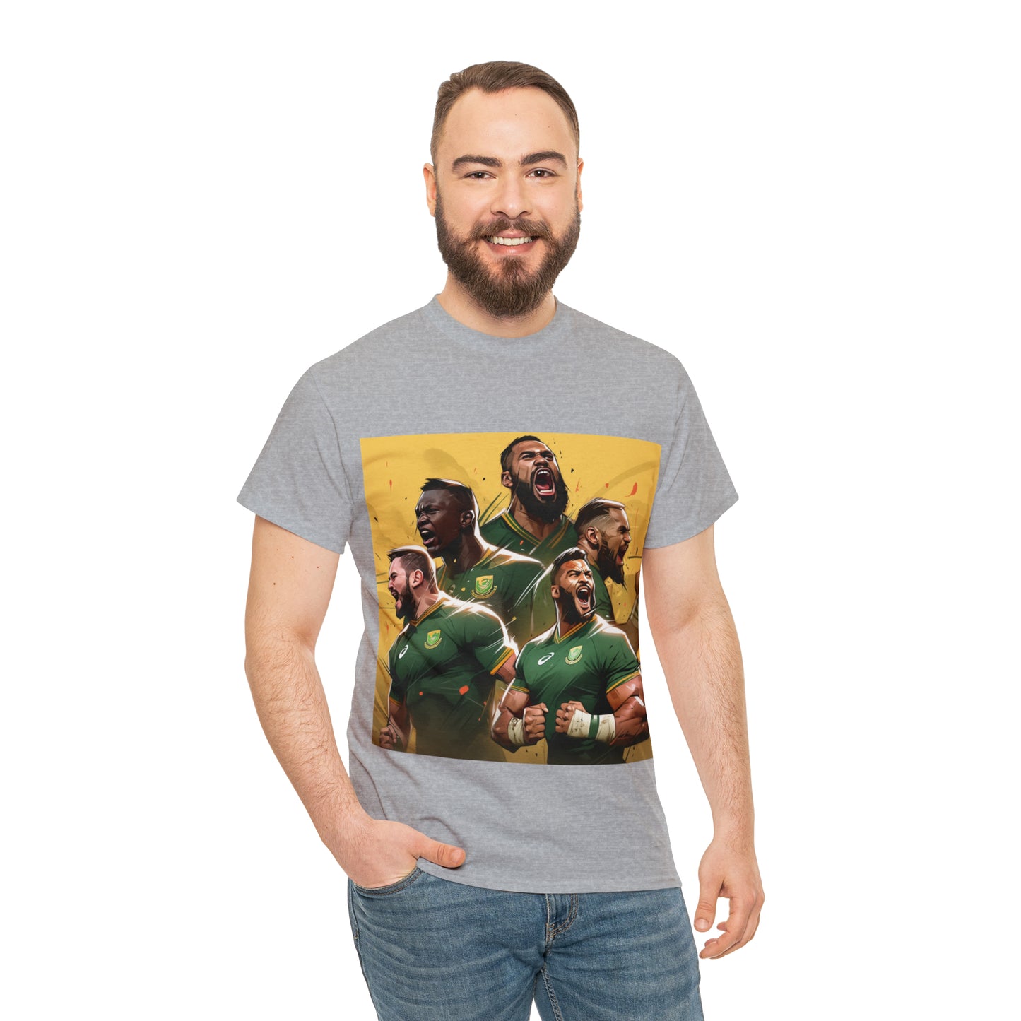 Springboks Celebrating - light shirts