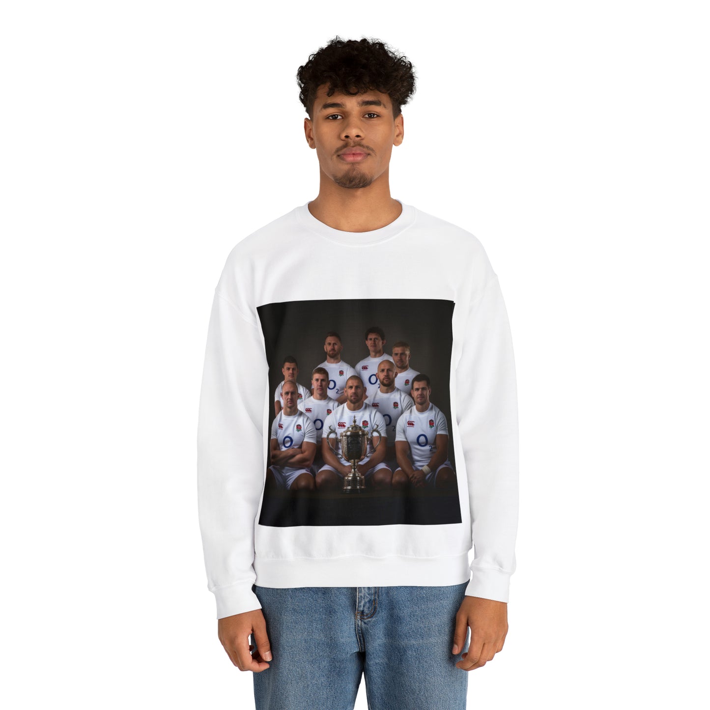 England World Cup Photoshoot - light sweatshirts