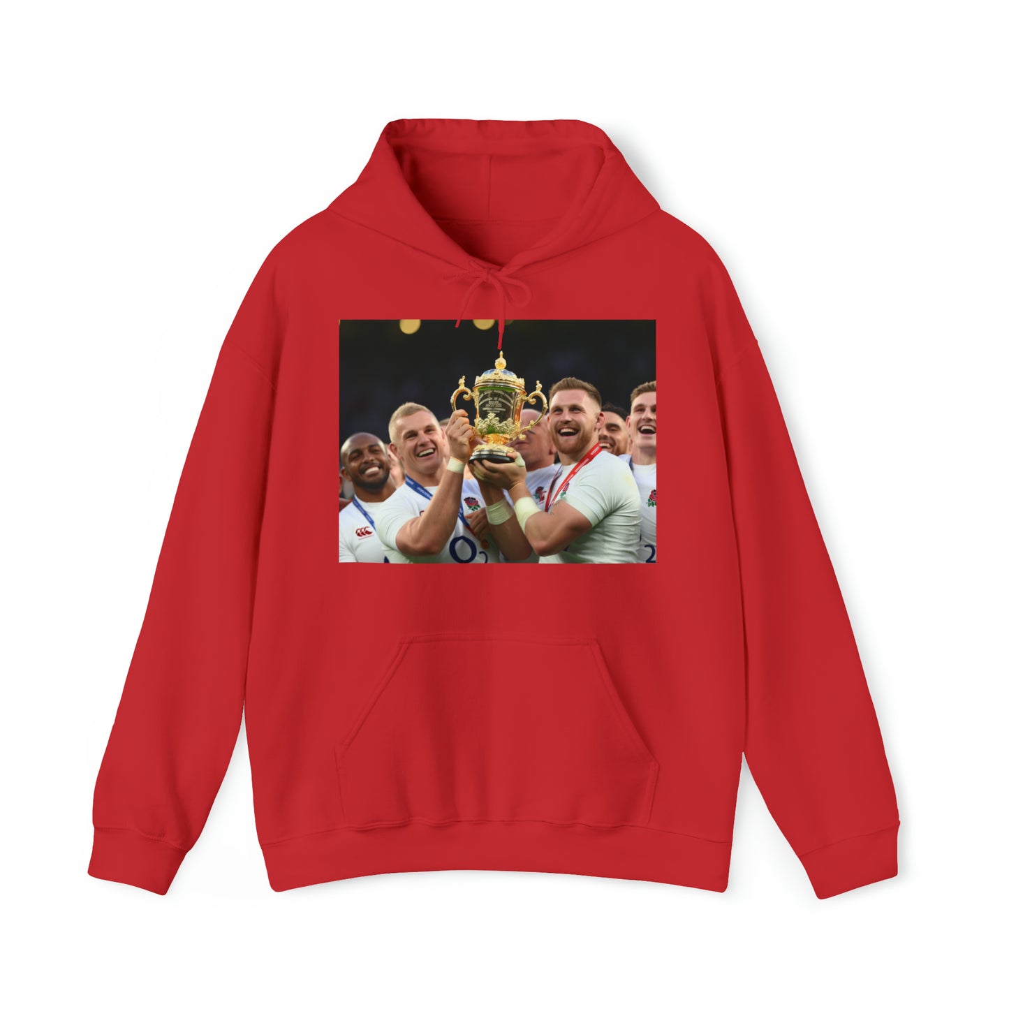 England Celebrating Winning World Cup - dark hoodies