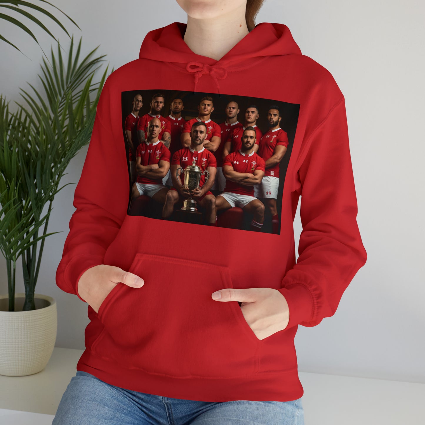 Wales RWC Photoshoot - dark hoodies