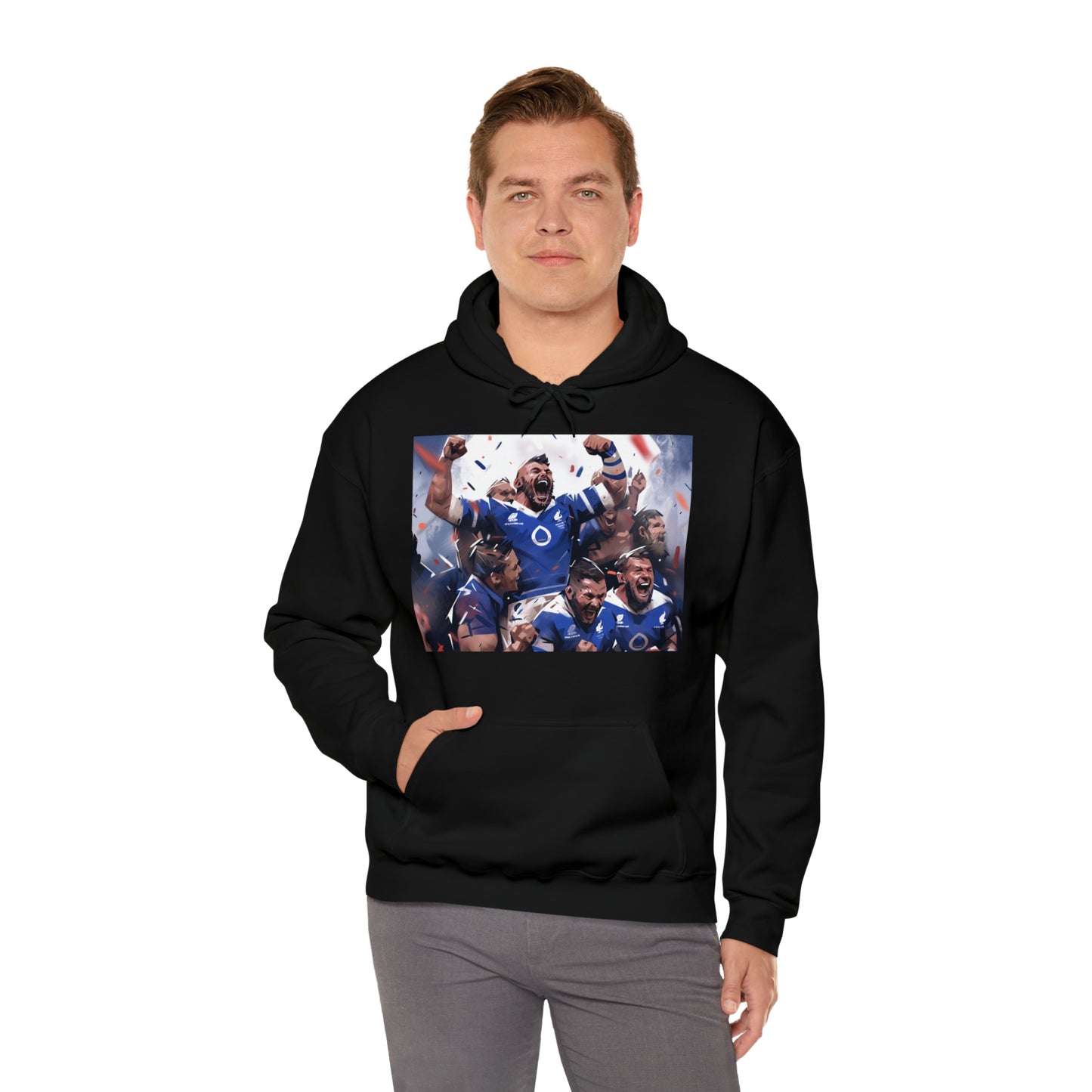 France Celebrating - dark hoodies