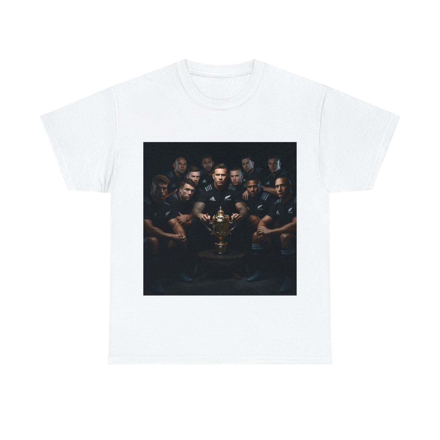 All Blacks Winners Photoshoot - light shirts