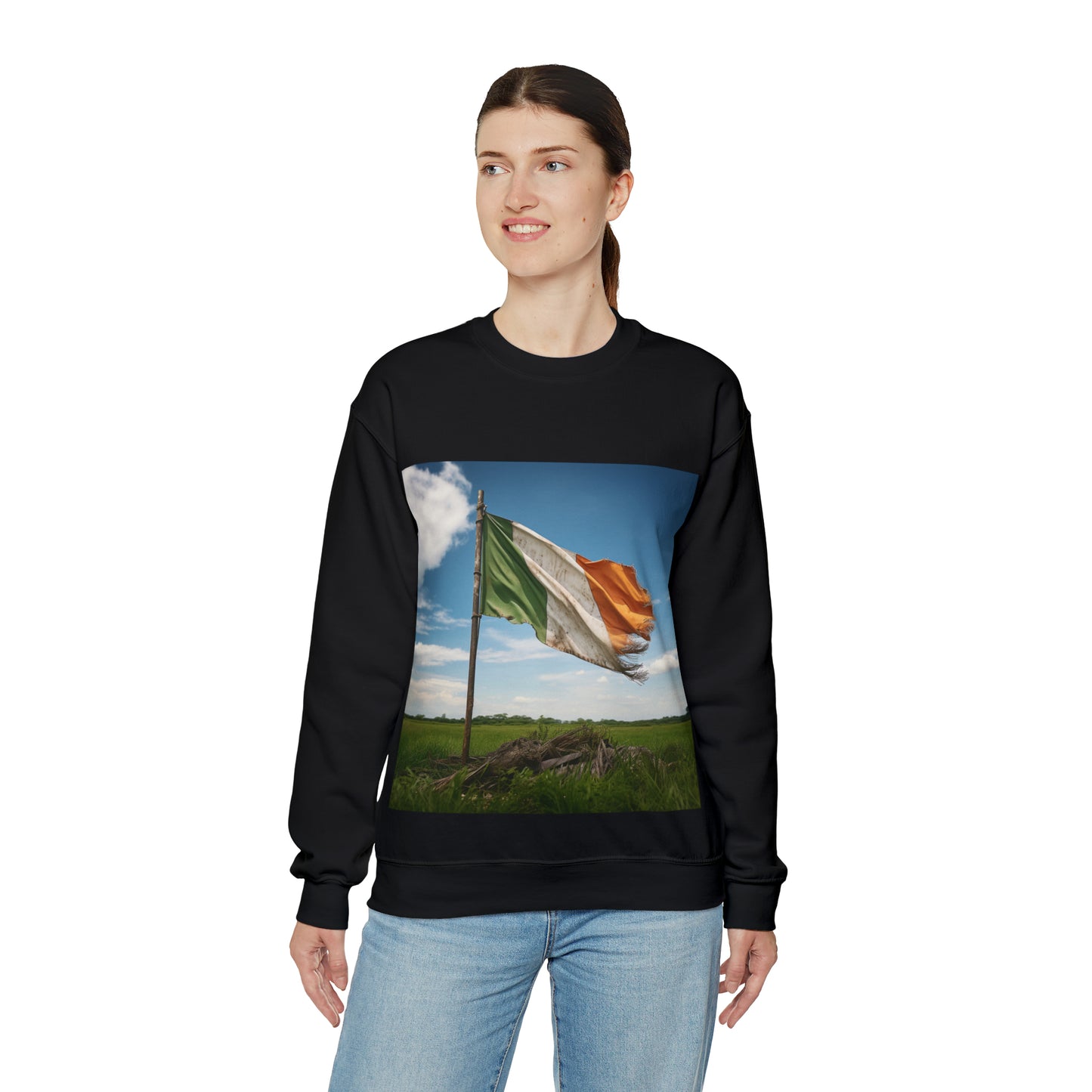 Irish Flag - dark sweatshirts