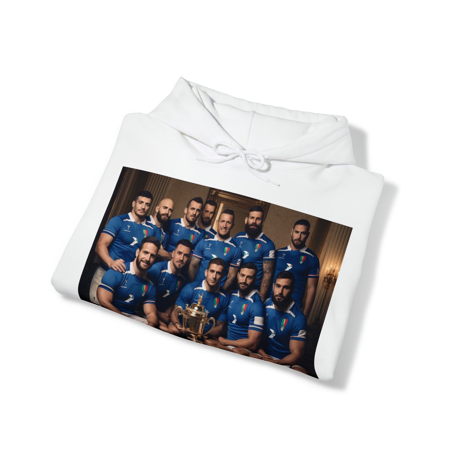 Italy World Cup photoshoot - light hoodies