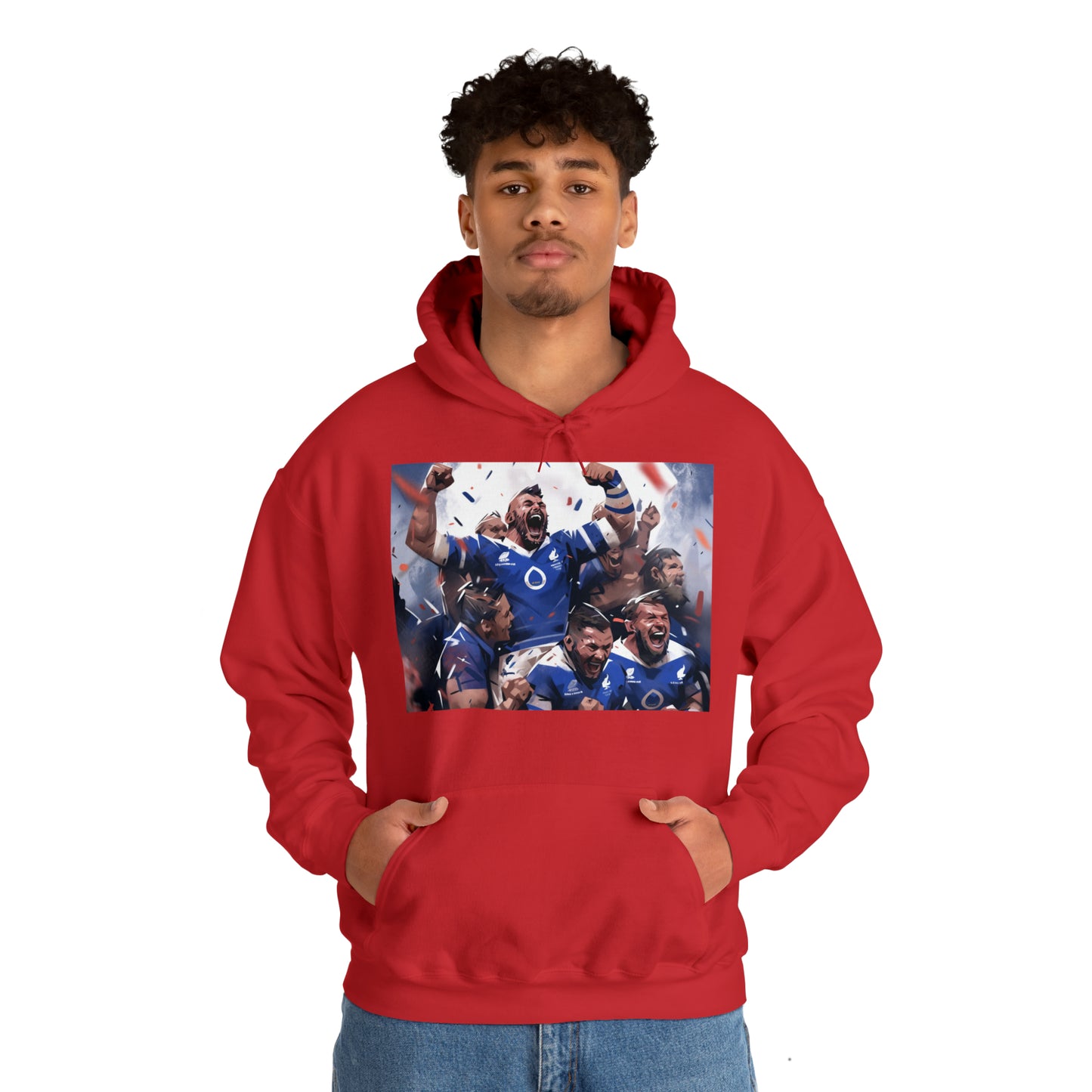 France Celebrating - dark hoodies