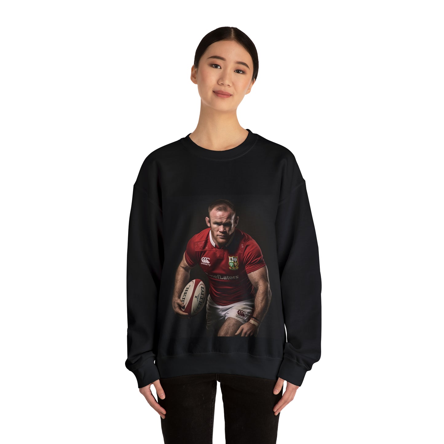Ready Rooney - black sweatshirt