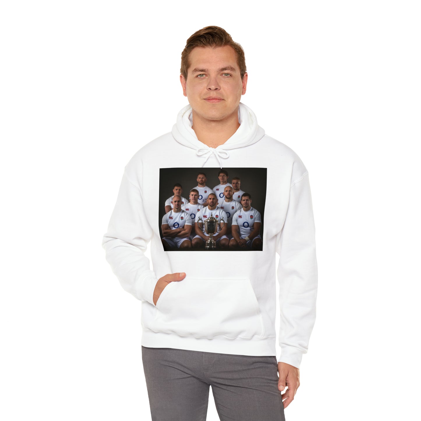 England World Cup Photoshoot - light hoodies