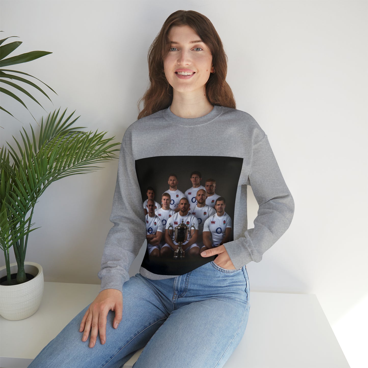 England World Cup Photoshoot - light sweatshirts