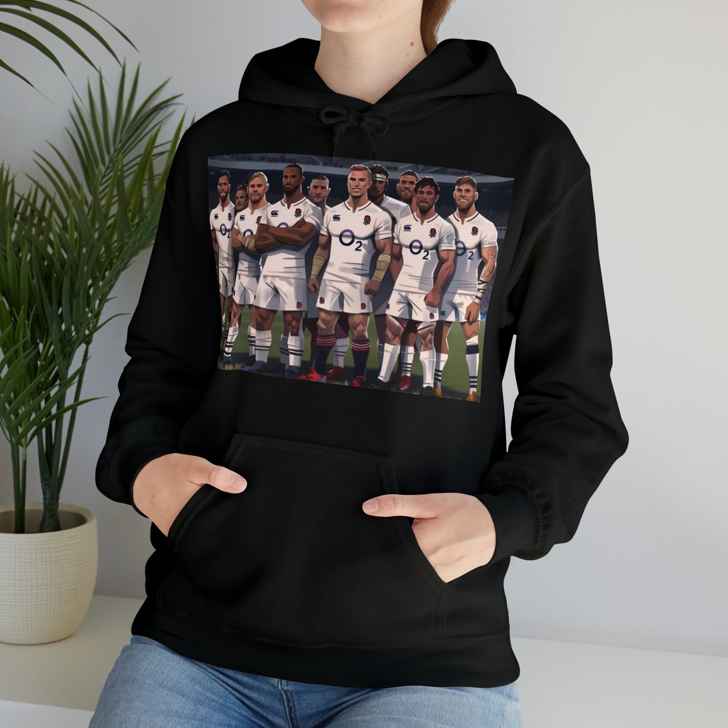 England Ready Team - dark hoodies
