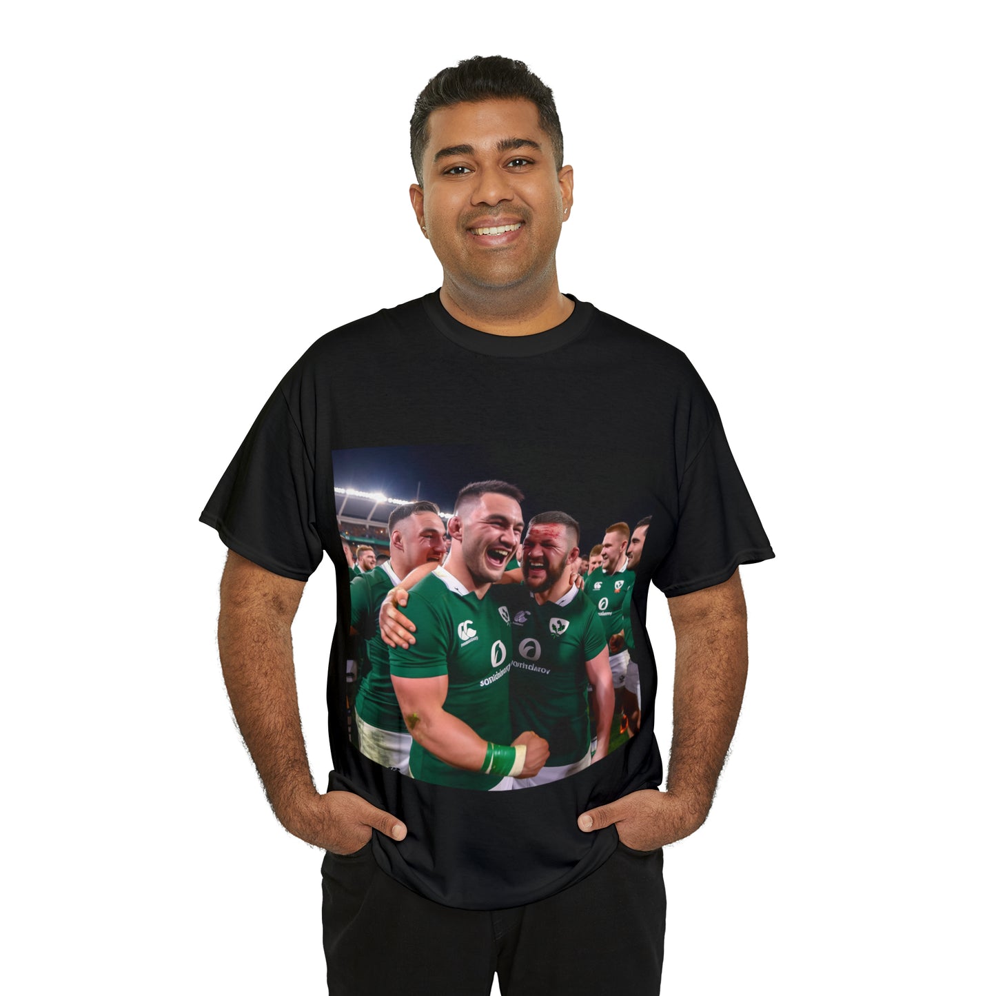 Post Match Ireland - dark shirts