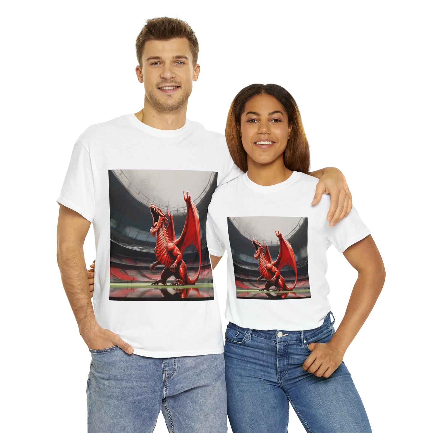 Welsh Dragon 2 - light shirts