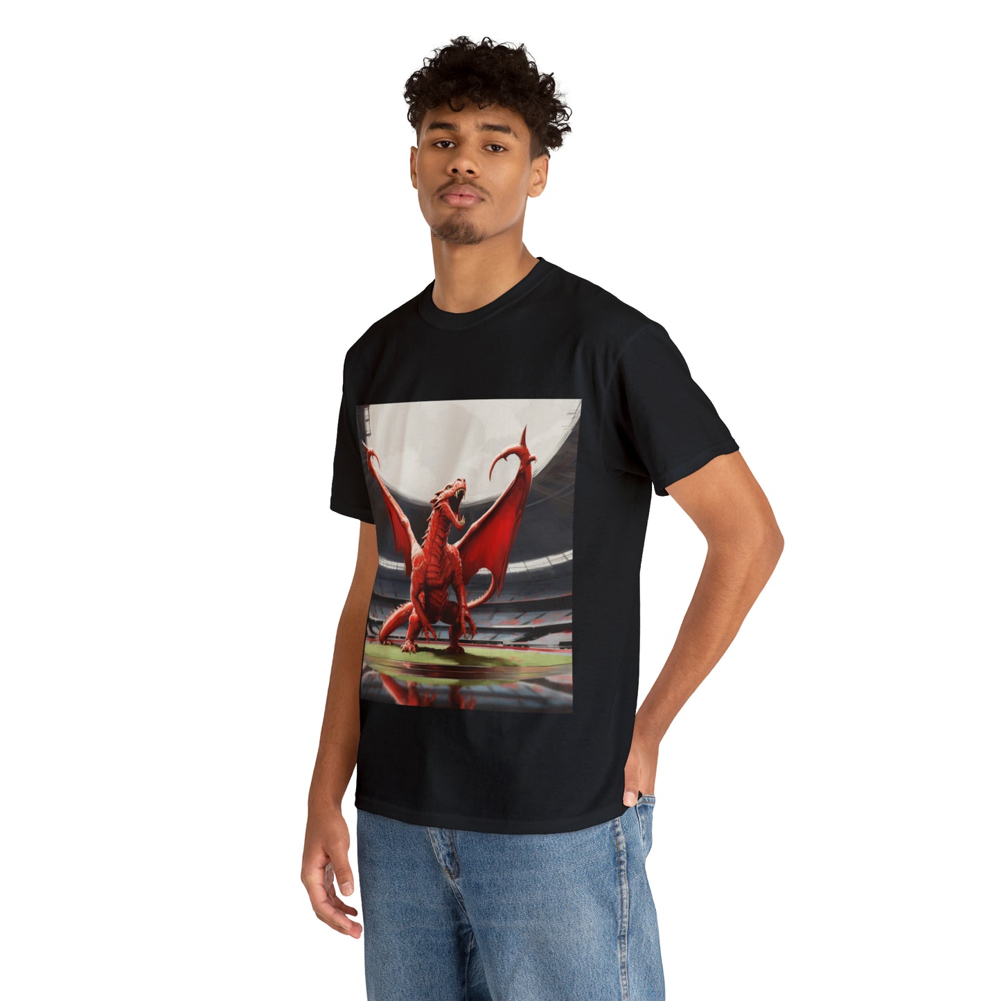 Welsh Dragon - dark shirts