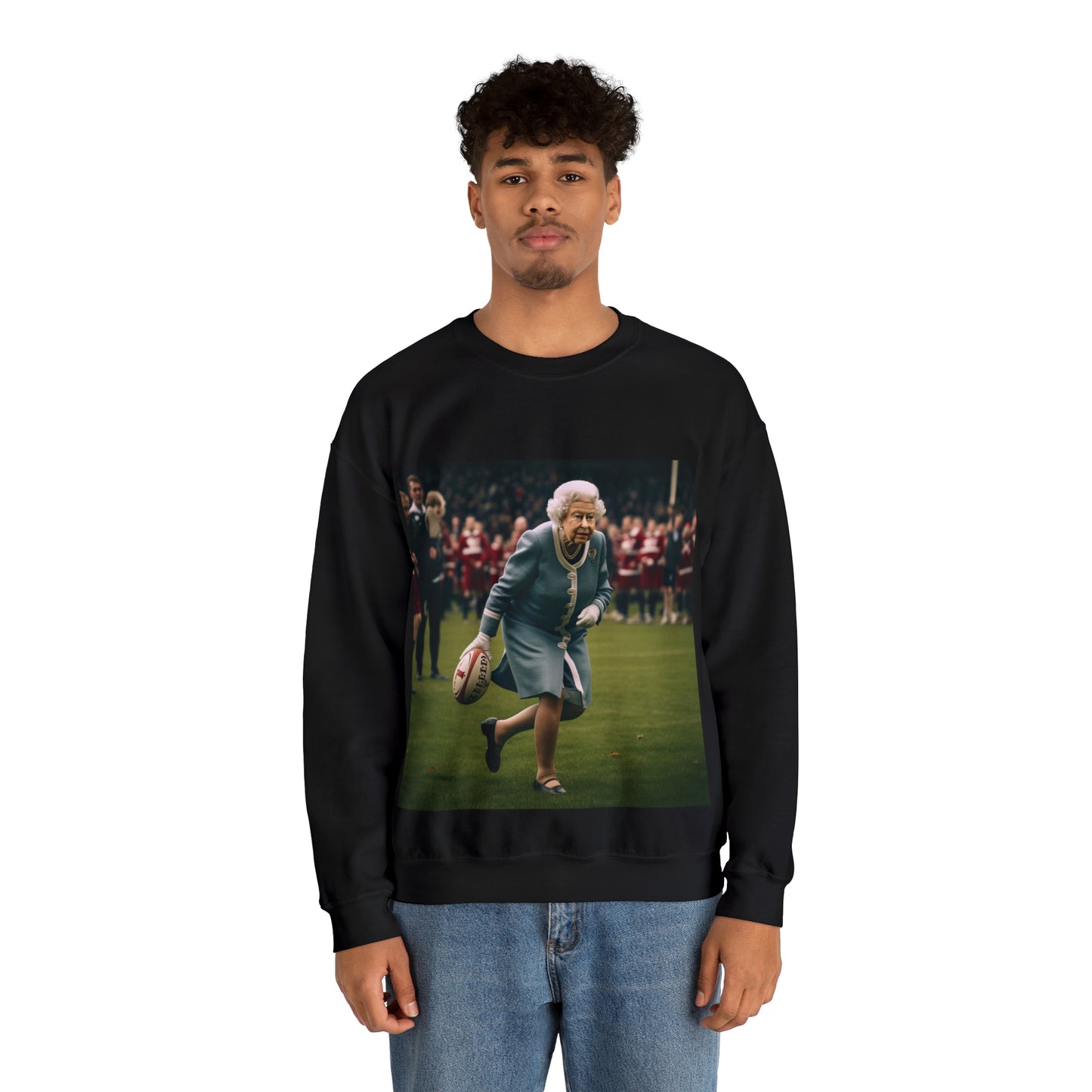 The Queen - black sweatshirt