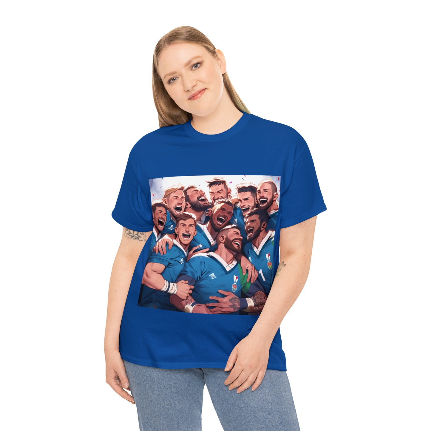 Italy Celebrating - dark shirts