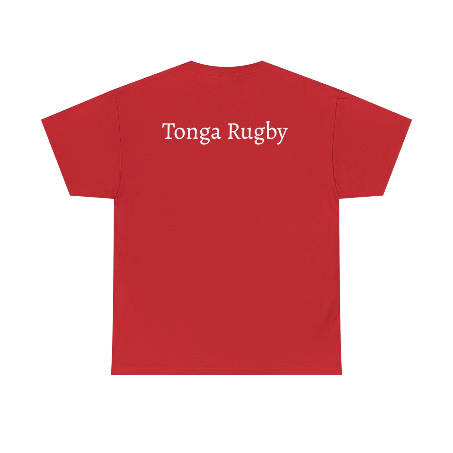 Tonga lifting the RWC - dark shirts
