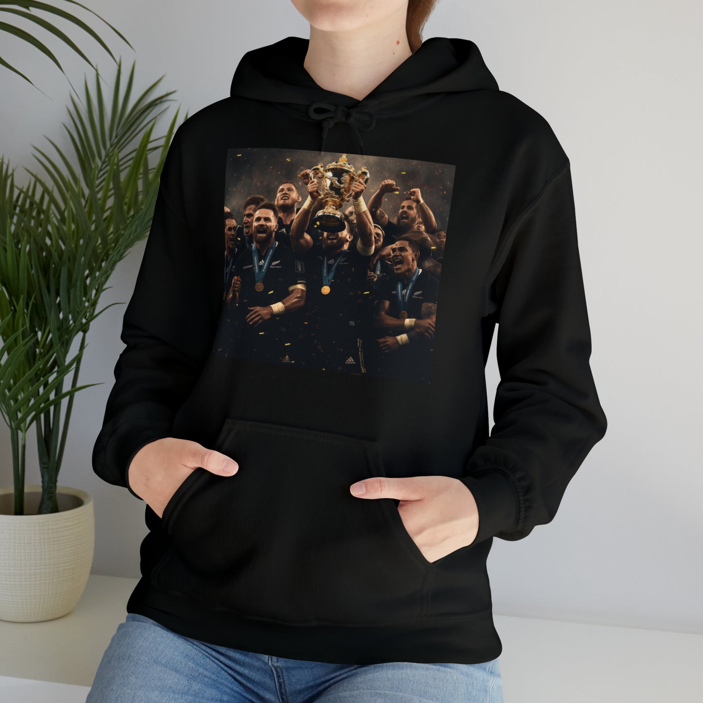 All Blacks World Cup Winners - black hoodie