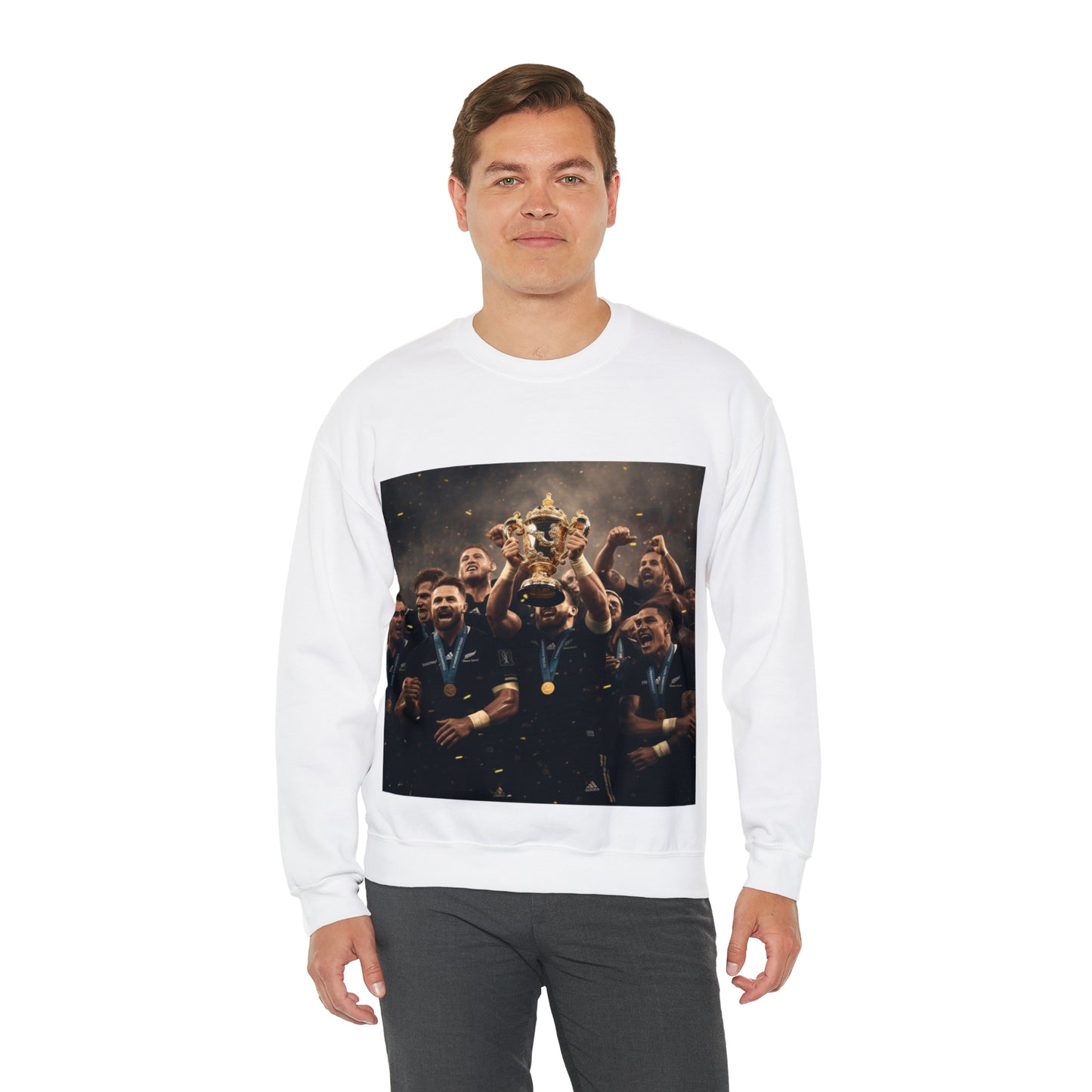 All Blacks World Cup Winners - light sweatshirts