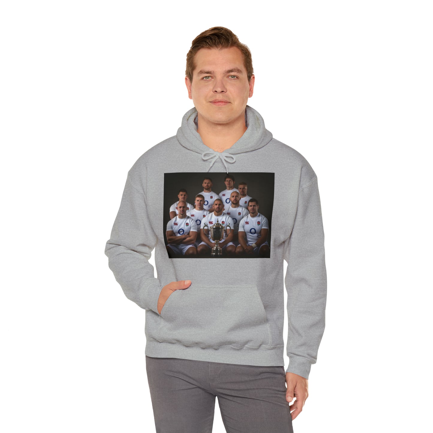 England World Cup Photoshoot - light hoodies