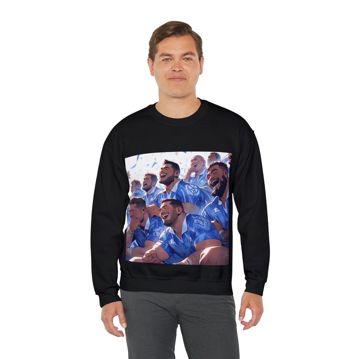 Happy Samoa - black sweatshirt