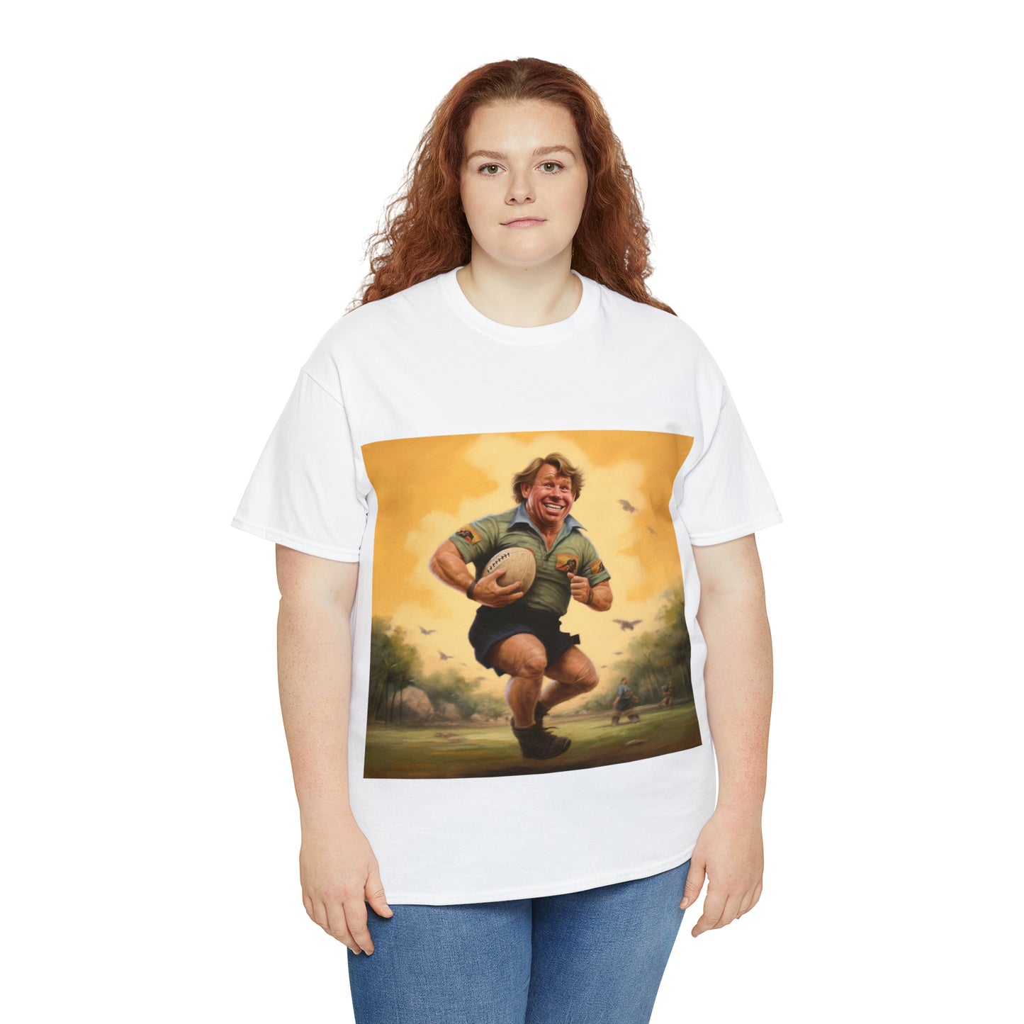 Steve Irwin - light shirt