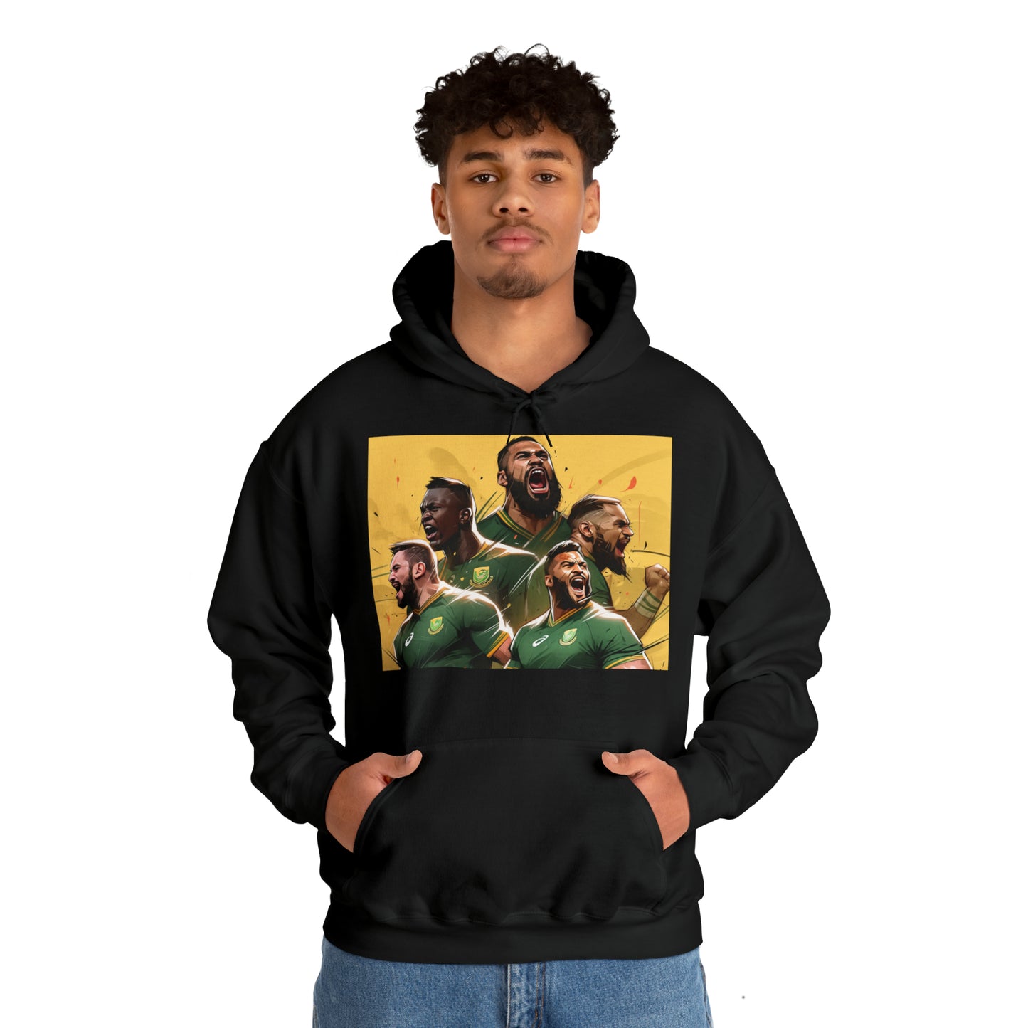 Springboks Celebrating - dark hoodies