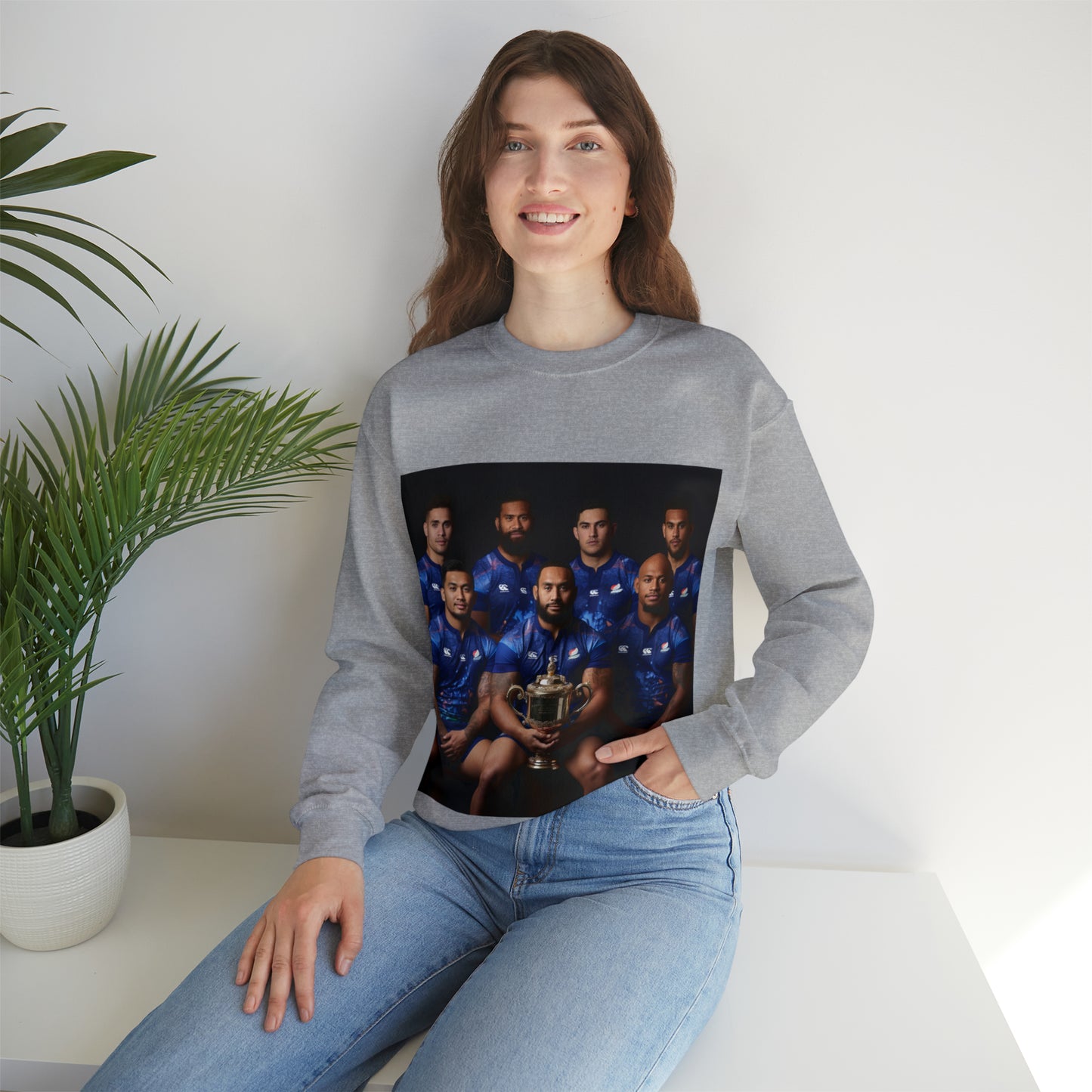 Samoa RWC Photoshoot - light sweatshirts
