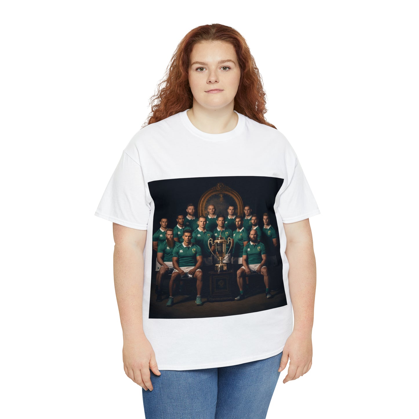 Ireland World Cup photoshoot - light shirts