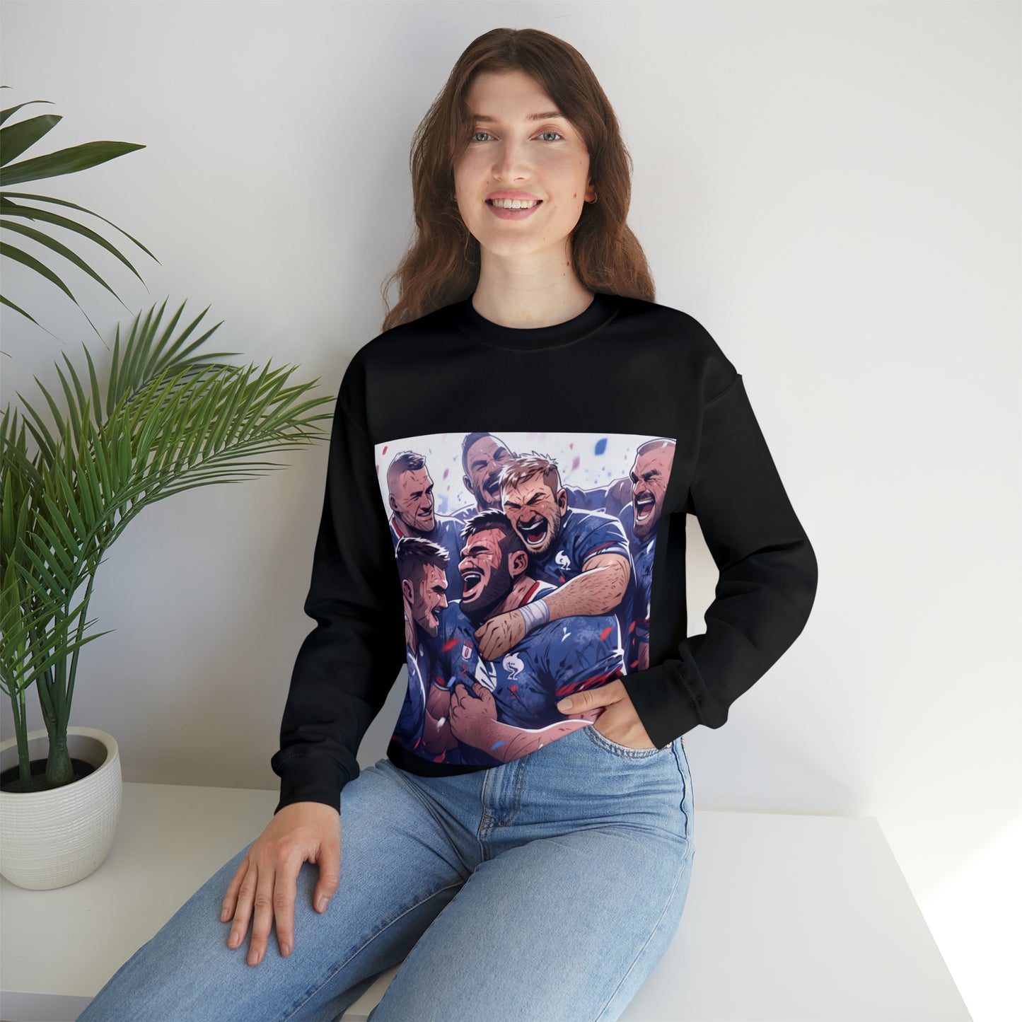 Post Match France - dark sweatshirts