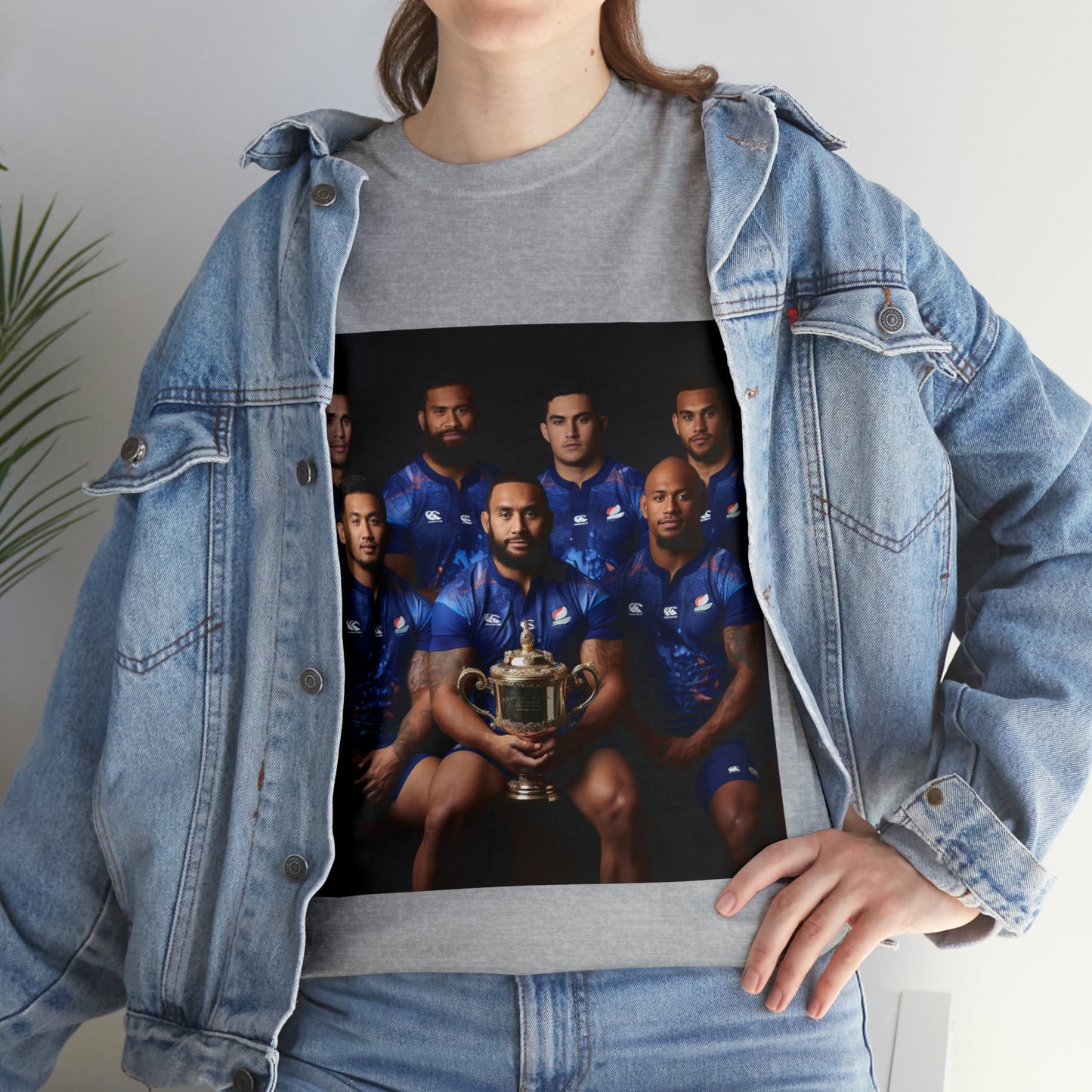 Samoa RWC Photoshoot - light shirts