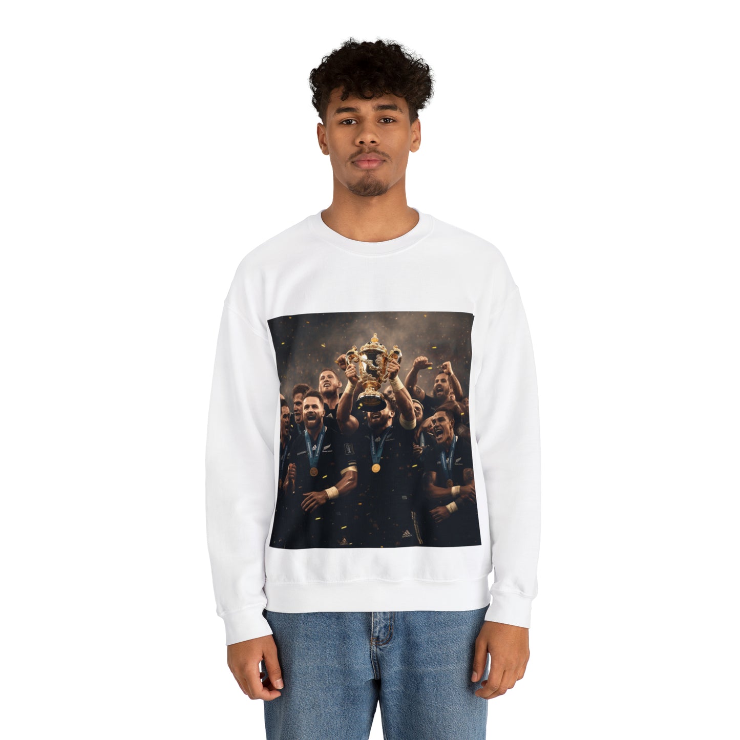 All Blacks World Cup Winners - light sweatshirts