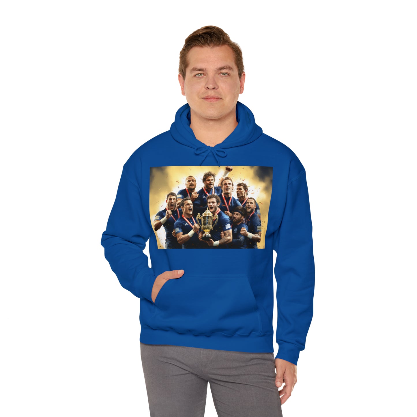 France Winning RWC 2023 - dark hoodies