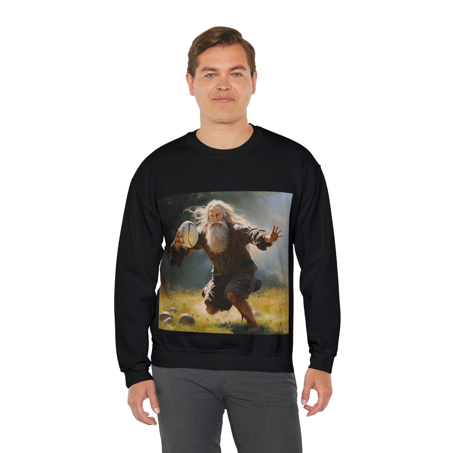 Rugby Gandalf - black sweatshirt