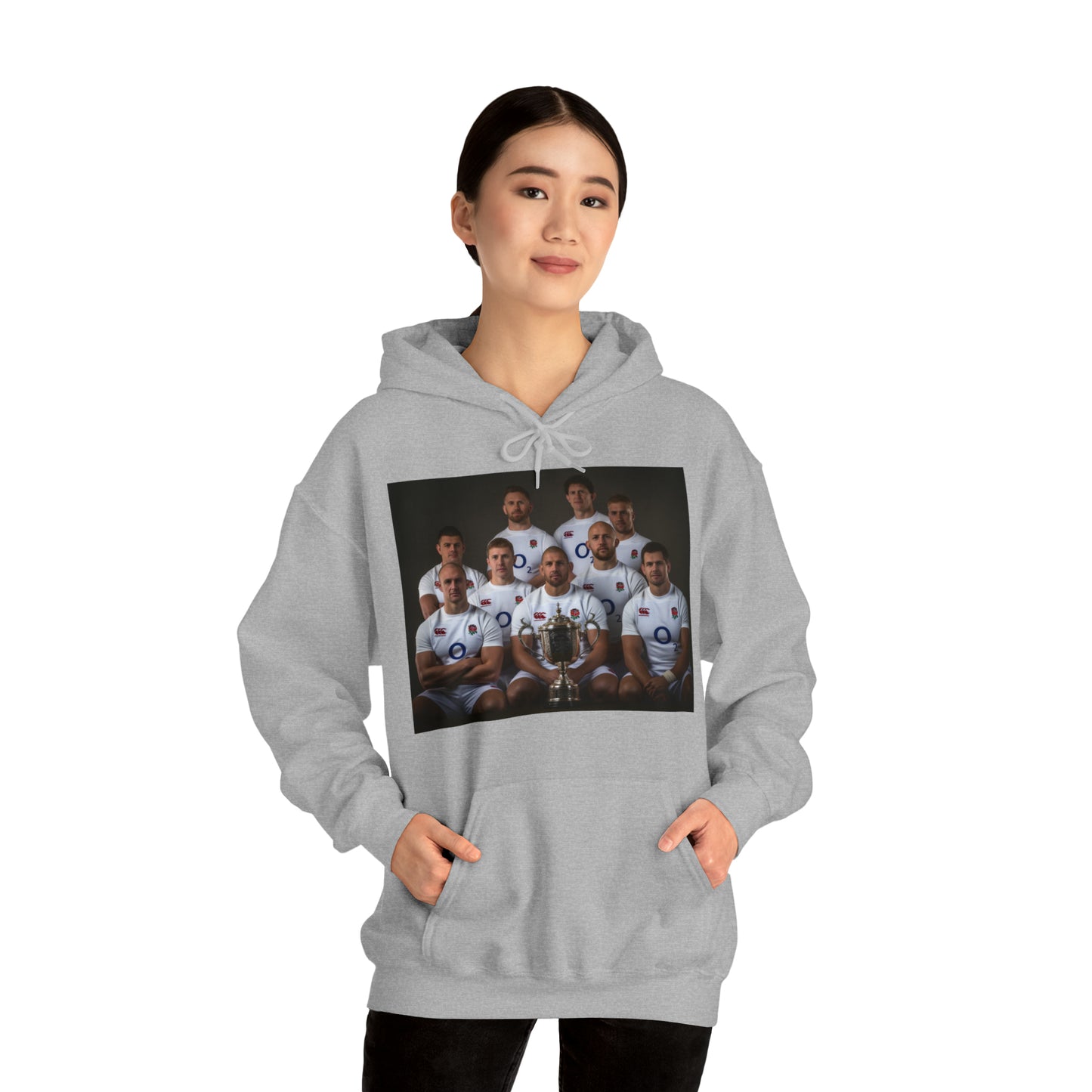 England World Cup Photoshoot - light hoodies