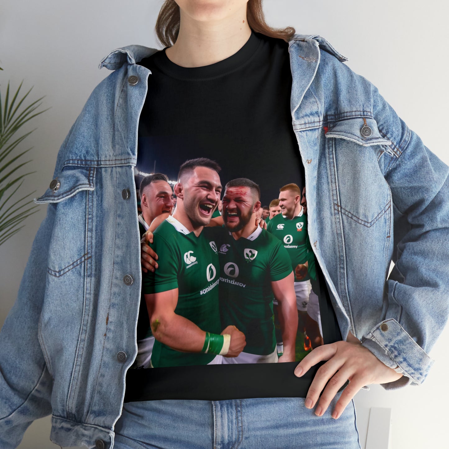 Post Match Ireland - dark shirts