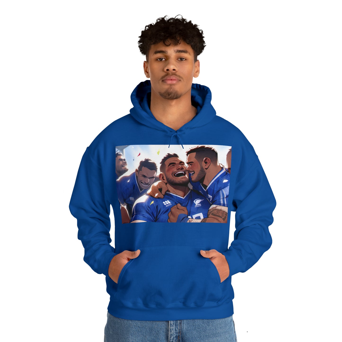 Post Match Samoa - dark hoodies